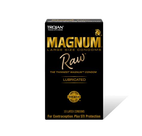 trojan magnum large|Magnum™ Raw™ Condoms .